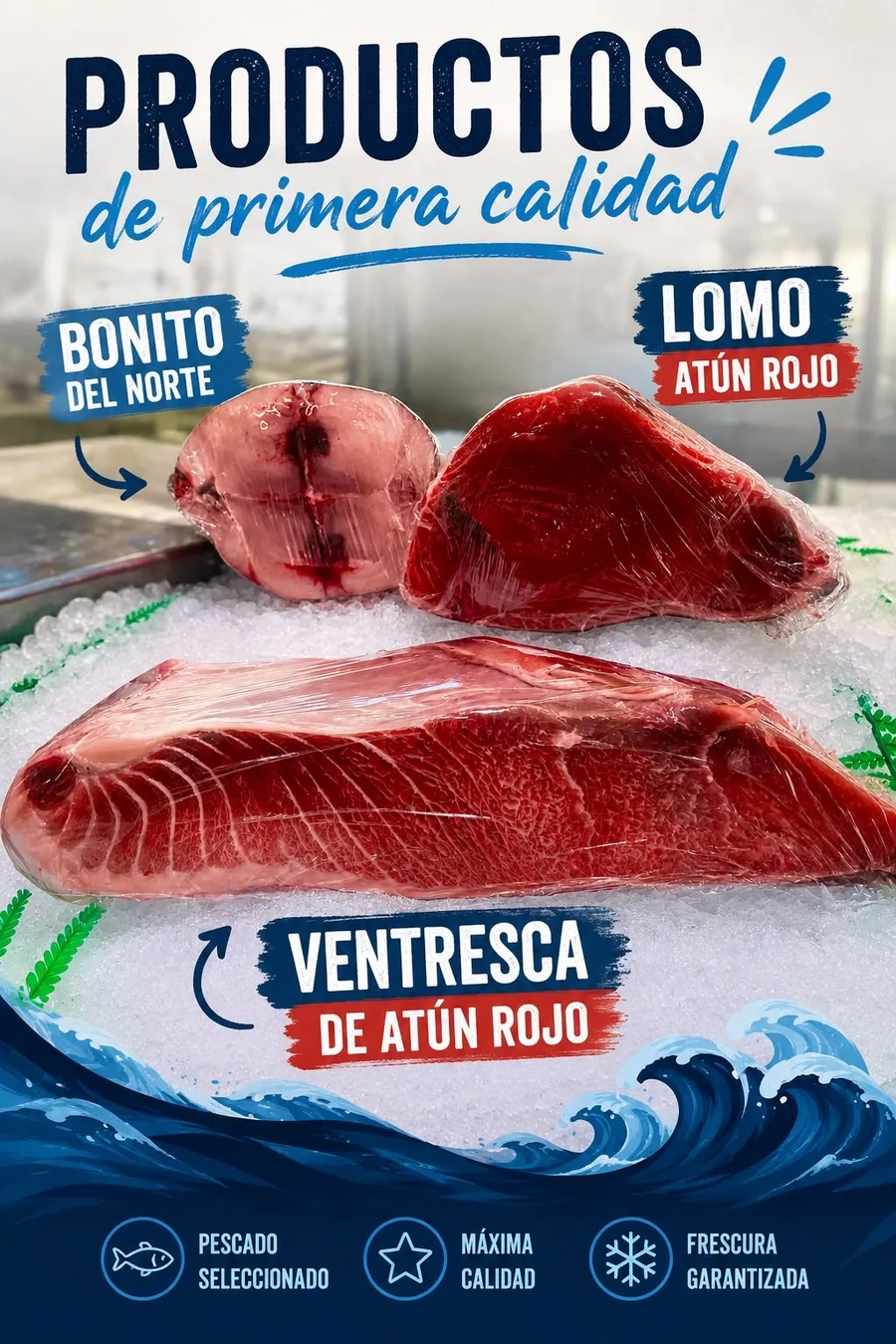 Atún rojo y bonito del norte
